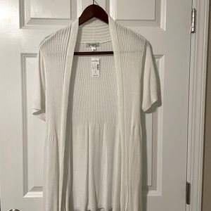 New Dressbarn Short Sleeved Sweater